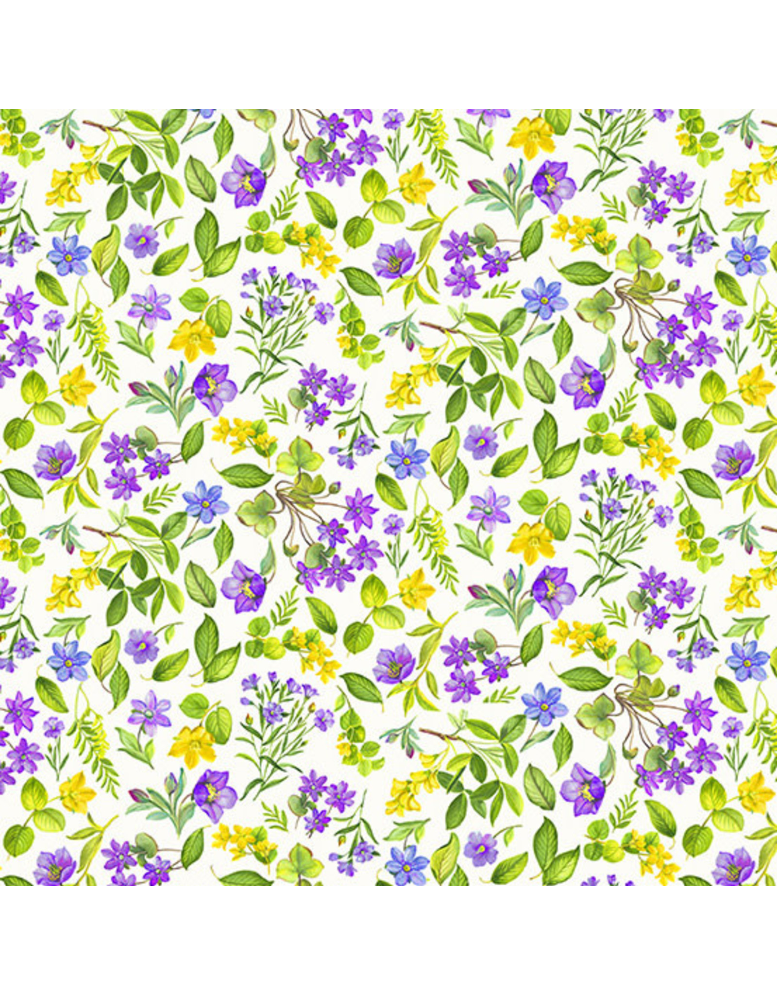 Makower UK Summer Days - Wildflowers Purple