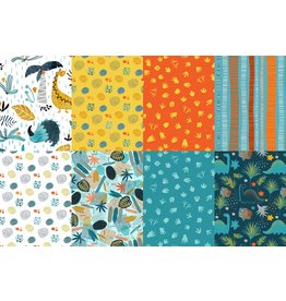 QT Fabrics Dinosaurus - Fat Quarter Bundle