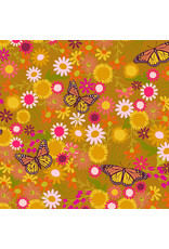 Andover Alison Glass - Wildflowers - Monarch Yarrow - A-670-V