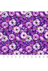 Figo Laura C. Moyer - Sunday - Poppy Heads Purple - D90630-82