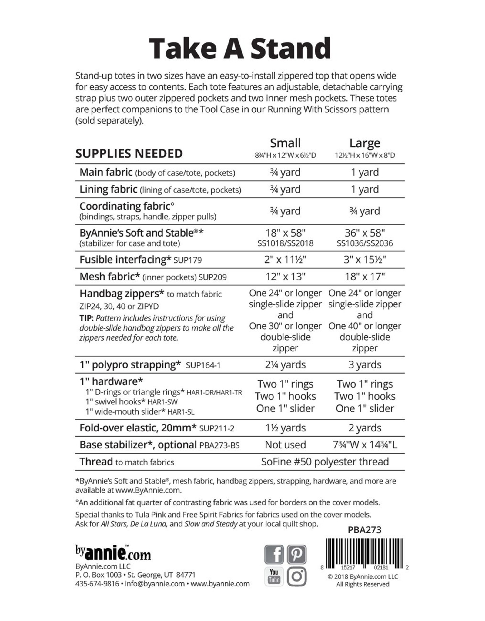 ByAnnie Take A Stand - by Annie - patroon - PBA273