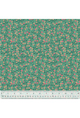 Windham Christina Adolph - Poppy - Ditsy Vine Teal - 53456-3