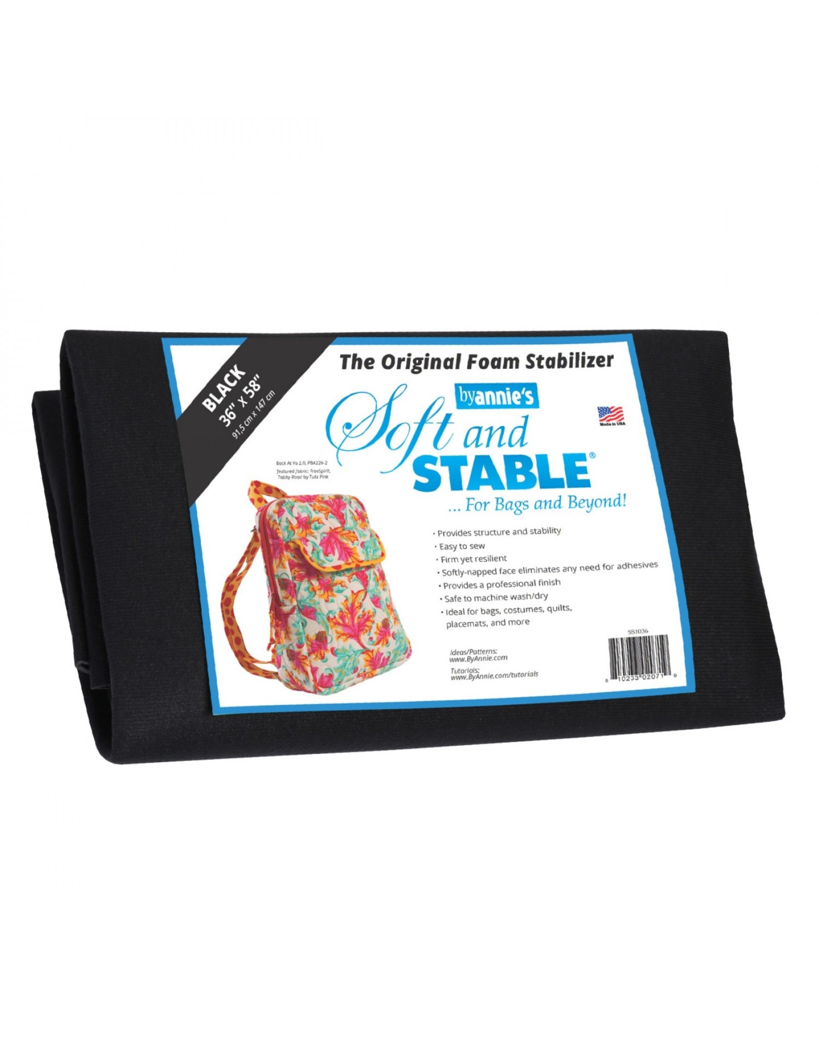 ByAnnie Soft and Stable -ZWART - 36 x 58 inch
