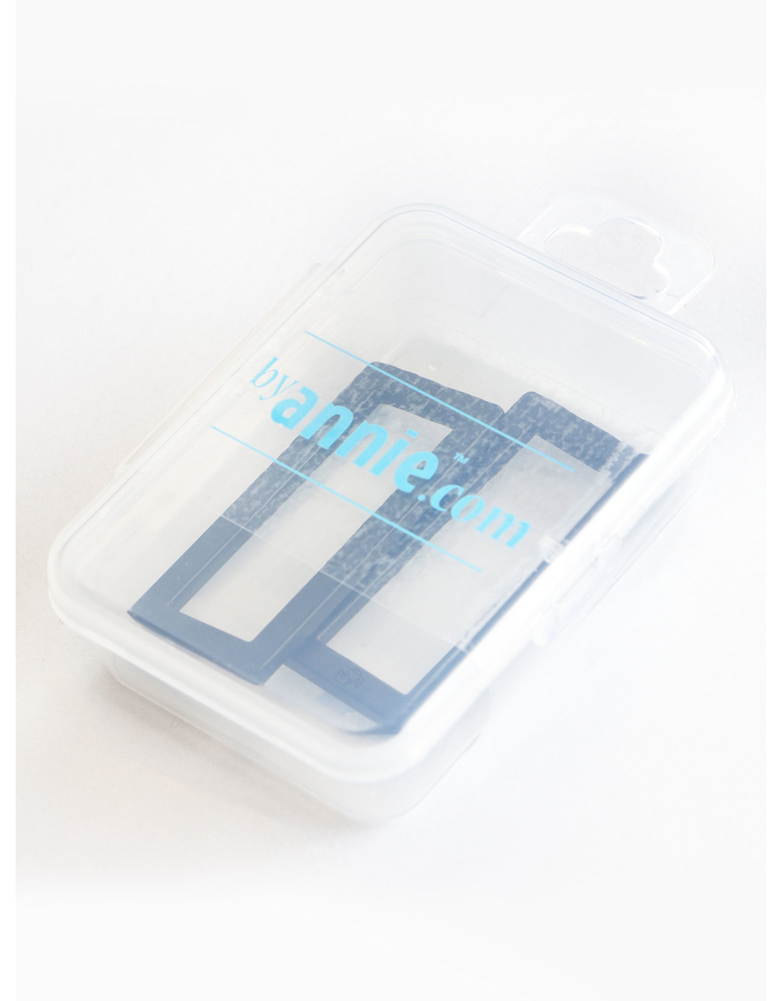 ByAnnie ByAnnie - Rectangle Ring Flat  - 1-1/2 inch - Black Metal - set of 2 - HAR15-RR-BM-TWO