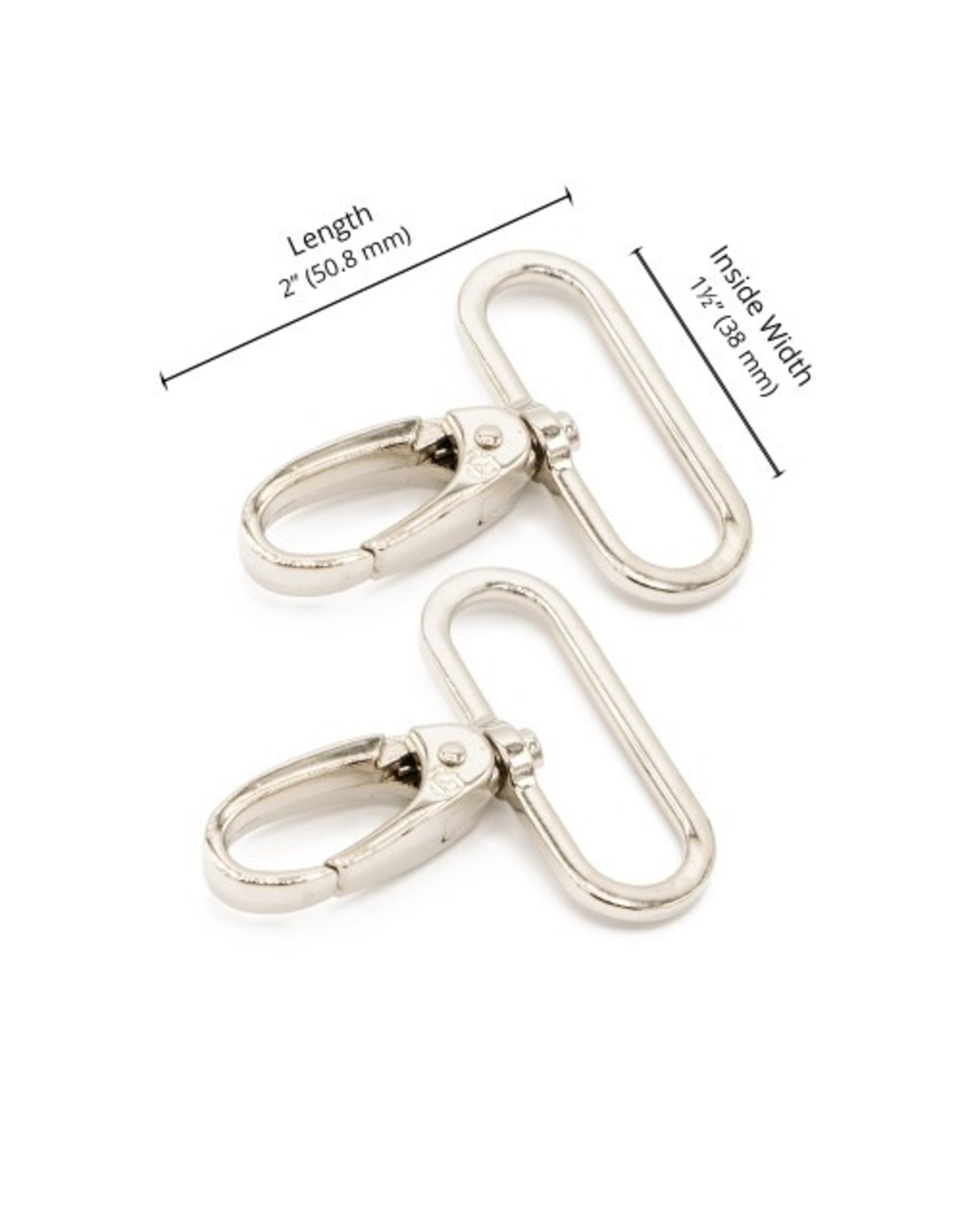 ByAnnie Swivel Hook  - 1-1/2 inch - Nickel