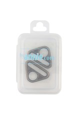 ByAnnie Triangle Ring - 1 inch - Antique Brass