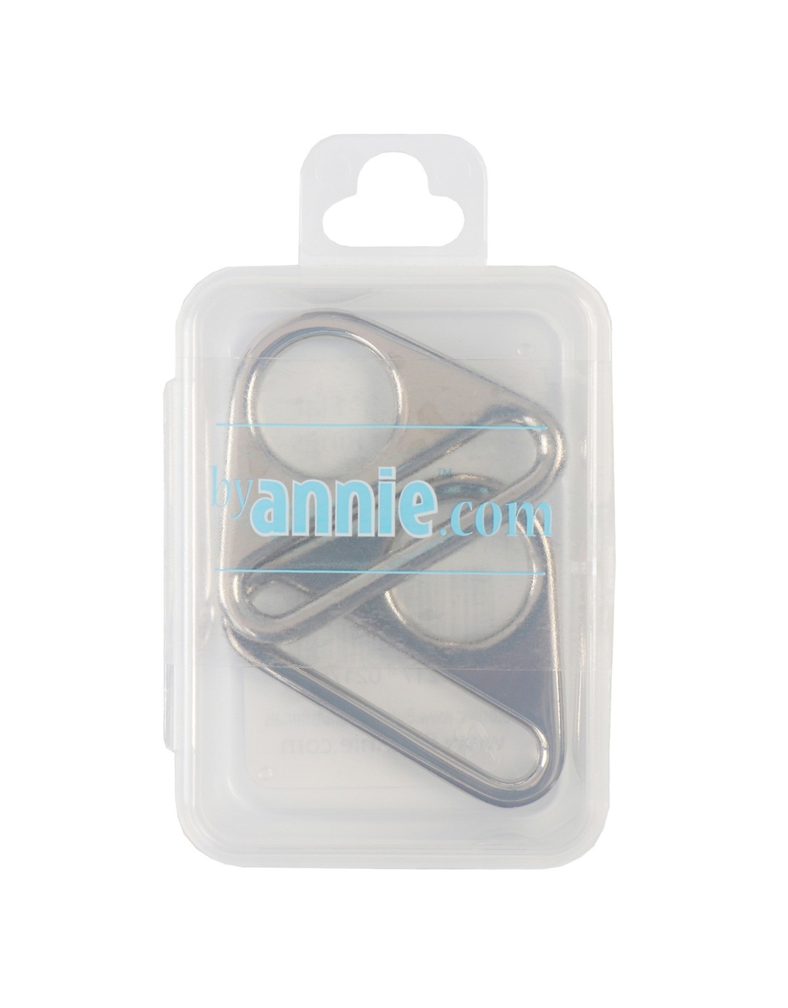 ByAnnie Triangle Ring - 1-1/2 inch - Nickel