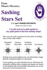 Marti Michell Marti Michell - Sashing Star Set - 8114