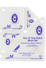 Marti Michell Marti Michell - Set M - 5-Patch - Perfect Patchwork Templates - 8955