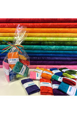 Hoffman Hoffman Batik Regenboog - Candy Bag - fat sixteens