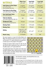Elizabeth Hartman Elizabeth Hartman - quilt pattern EH-044- Beehive