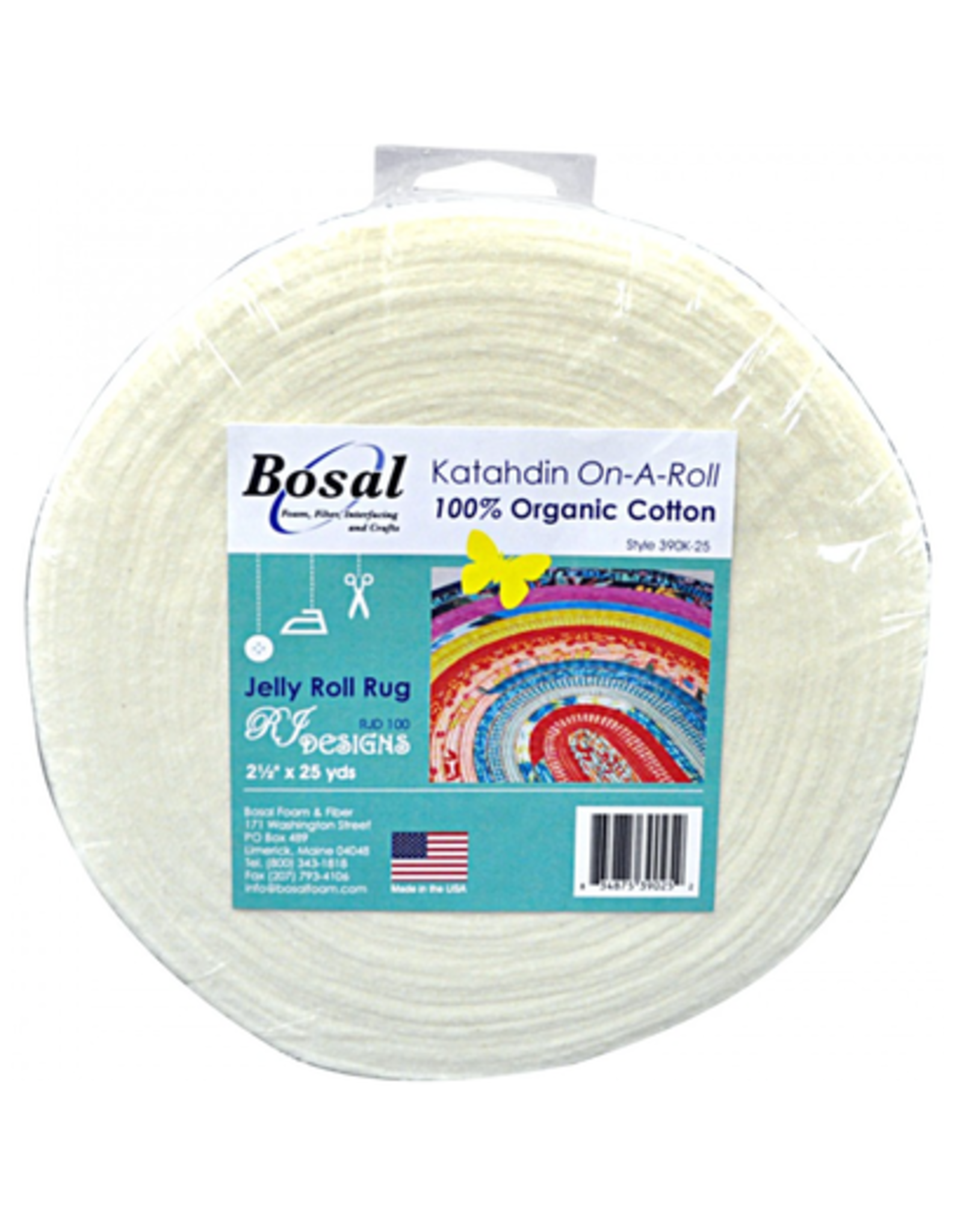 Bosal Bosal - Katahdin On-A-Roll, Jelly Roll Rug 2.5" x 25 yds