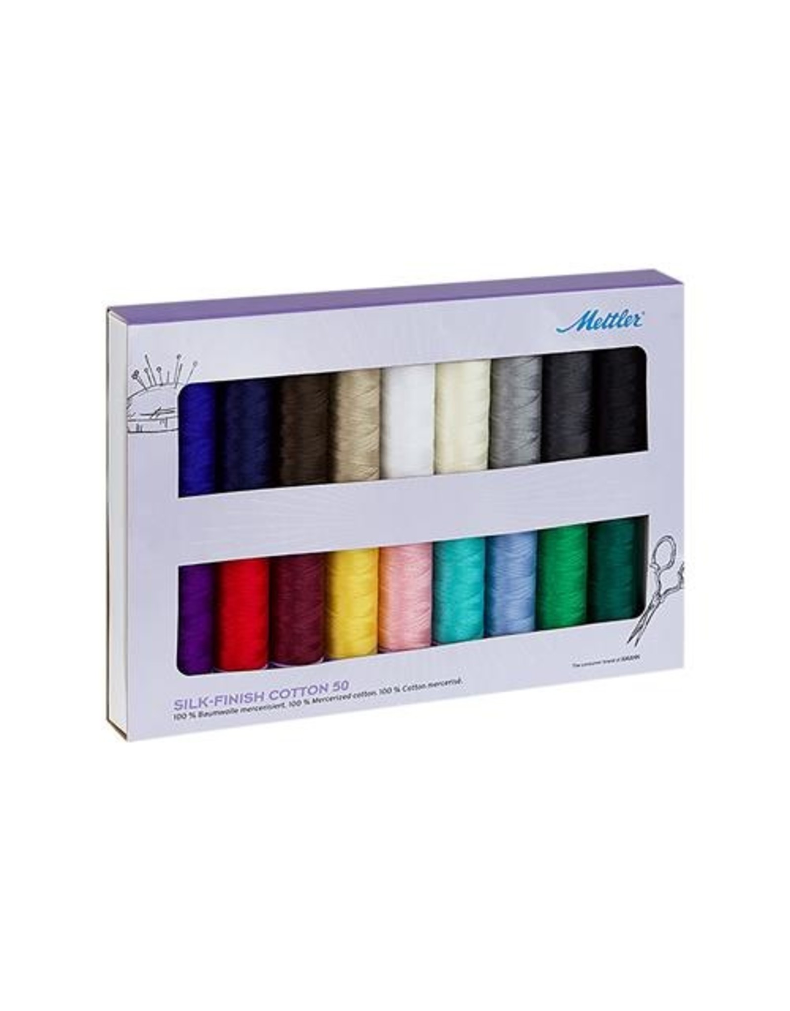 Mettler Mettler - Silk Finish Cotton 50 Set - Bestseller