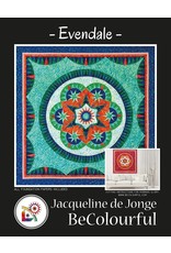 BeColourful Jacqueline de Jonge - Foundation Paper Piecing patroon - Evendale