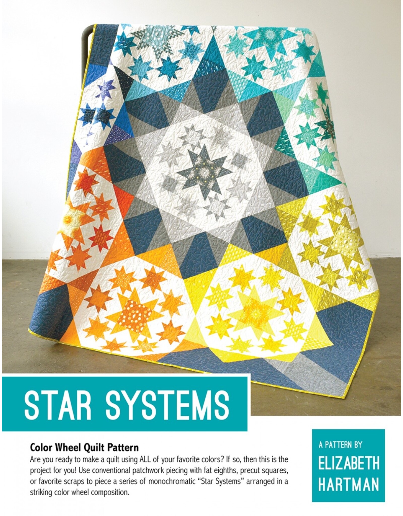 Elizabeth Hartman Elizabeth Hartman quilt pattern - Star Systems - EH-067