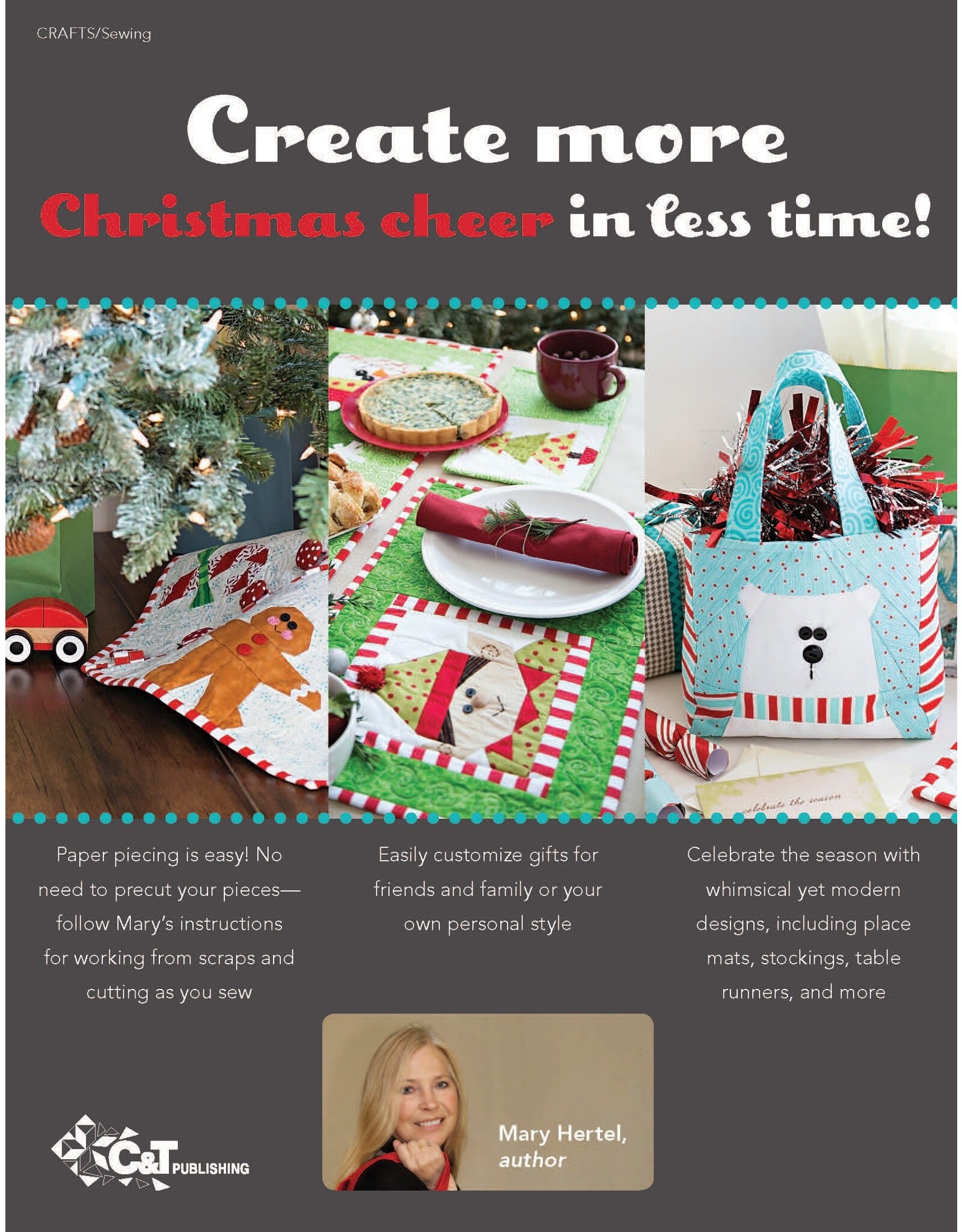 CT Publishing Mary Hertel - Sew Yourself a Merry Little Christmas