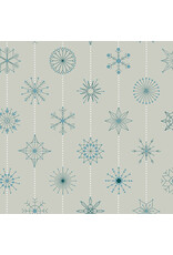 Andover Giucy Giuce - Natale - Snowflakes Grigio - A-673-C