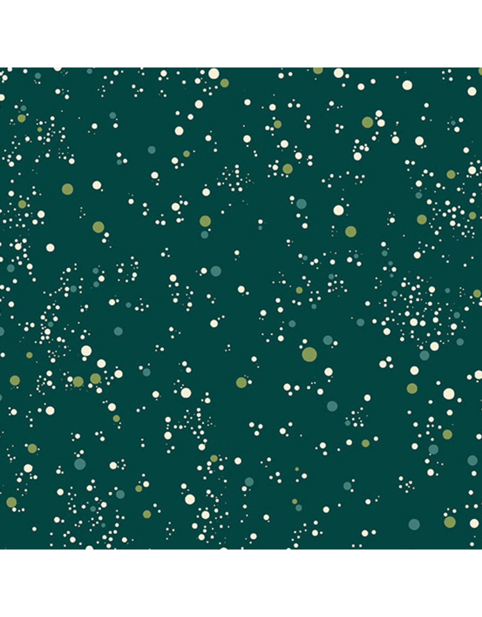 Andover Giucy Giuce - Natale - Snowfall Dots Verde Acqua - A-676-G