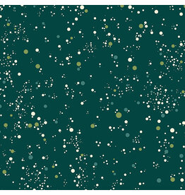 Andover Natale - Snowfall Dots Verde Acqua