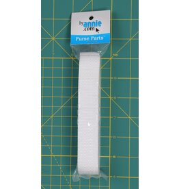 ByAnnie Strapping - 1 inch x 3 yard - white