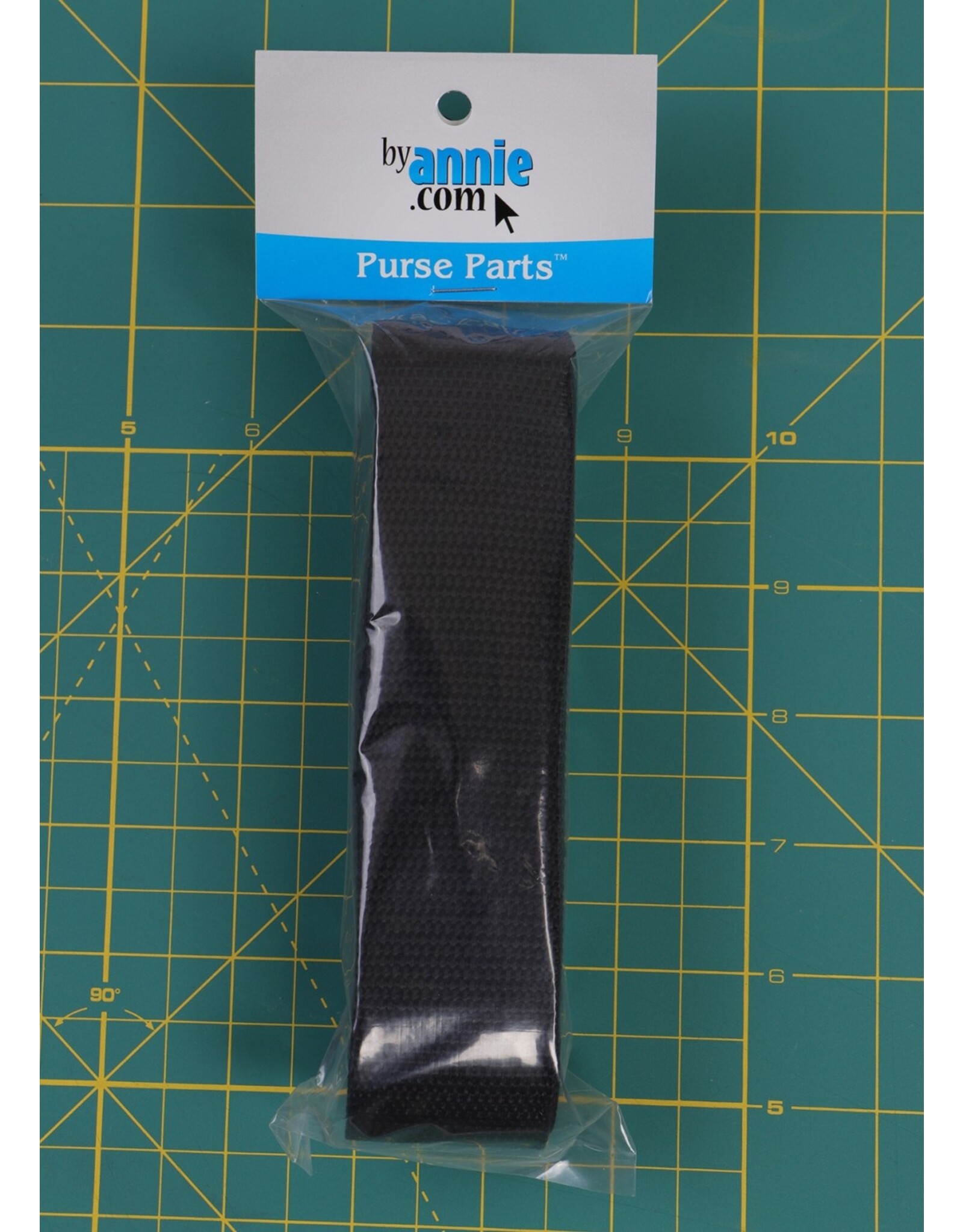 ByAnnie ByAnnie - Strapping - 1,5 inch x 3 yard - black - SUP164-15B-3YD