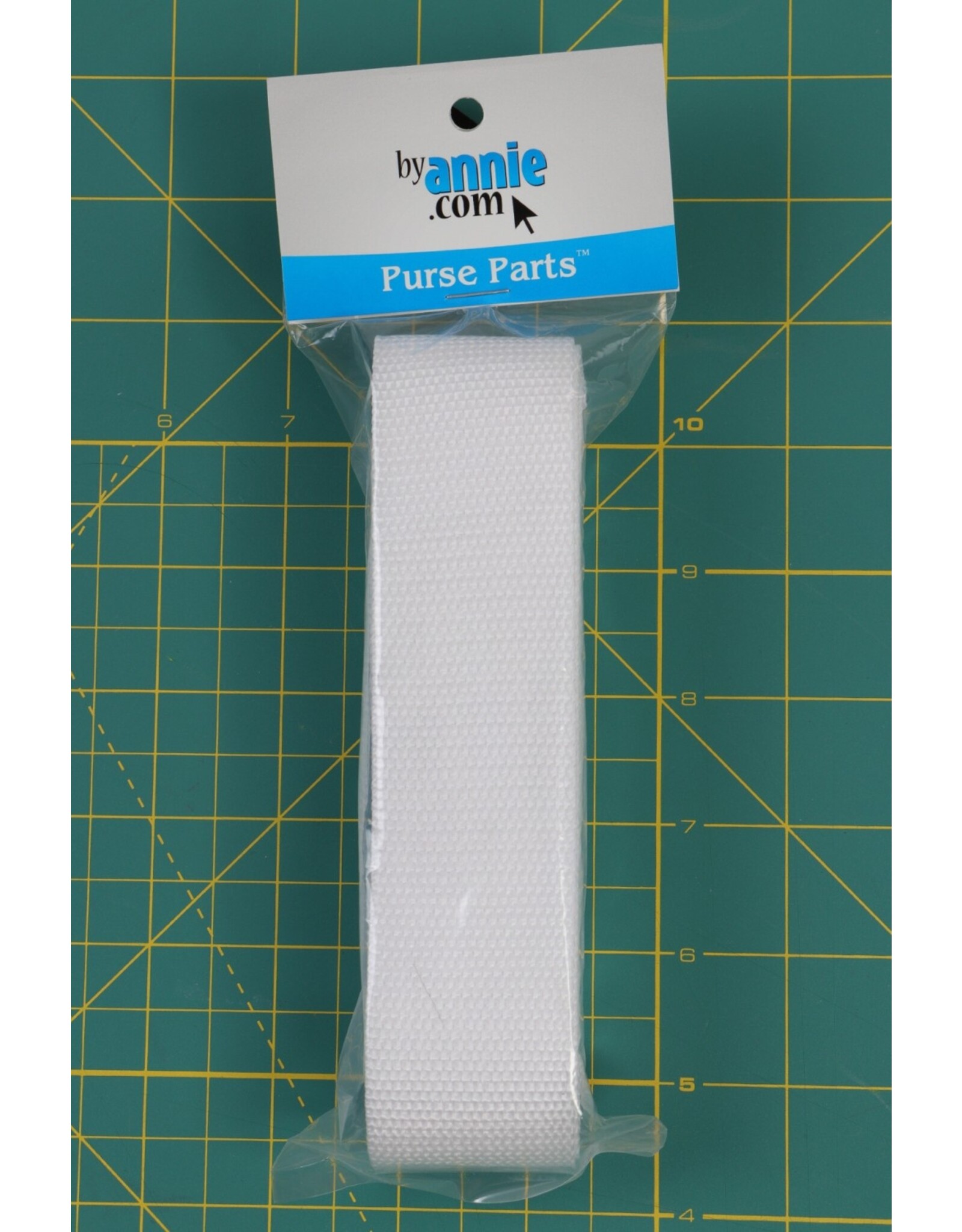 ByAnnie ByAnnie - Strapping - 1,5 inch x 3 yard - white - SUP164-15W-3YD