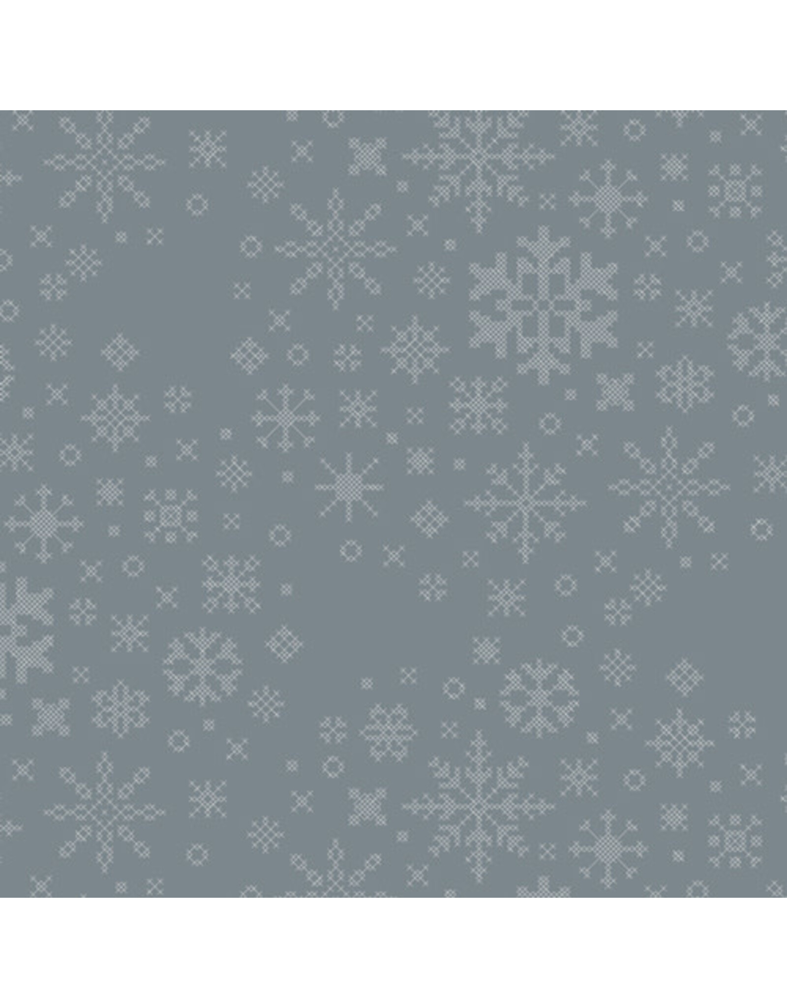 Art Gallery Fabrics Mister Domestic - Snow Day - Ice Crystals - SND-65404