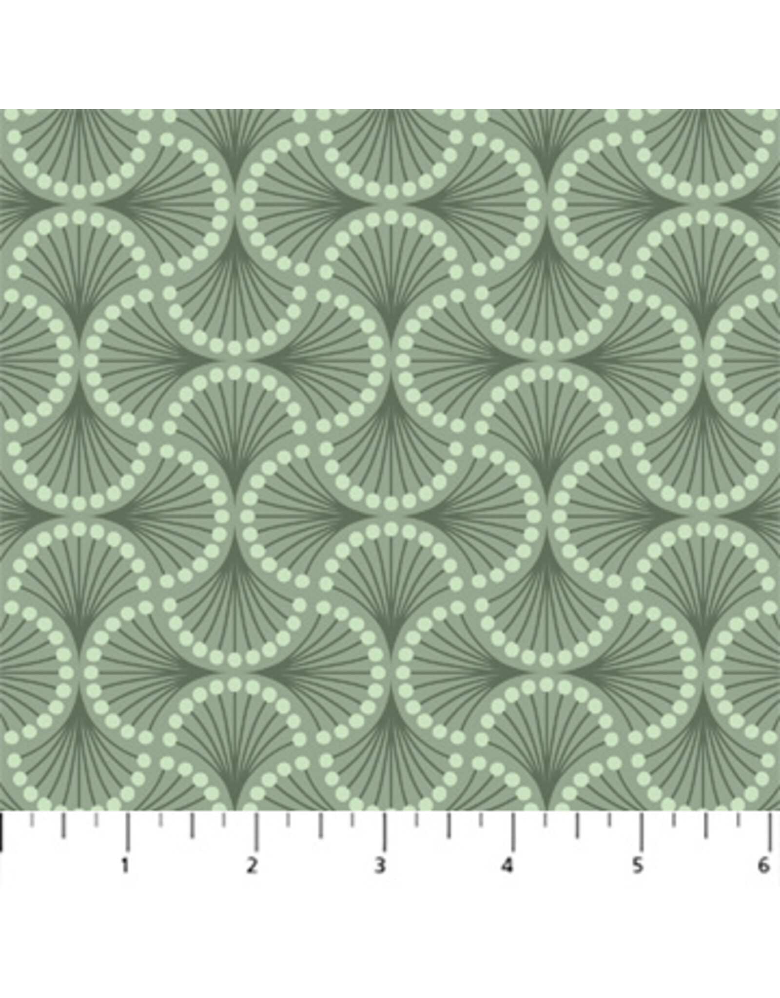 Figo Pippa Shaw - Splendor - Deco Sprig Sage - 90679-72