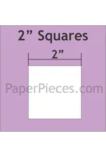 Paper Pieces Paper Pieces - 2 inch - Square  - 50 pieces