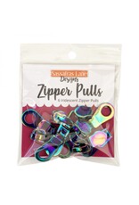 Sassafras Lane Designs Sassafras Lane Designs - Zipper Pulls - Rainbow Iridescent - 6 pcs