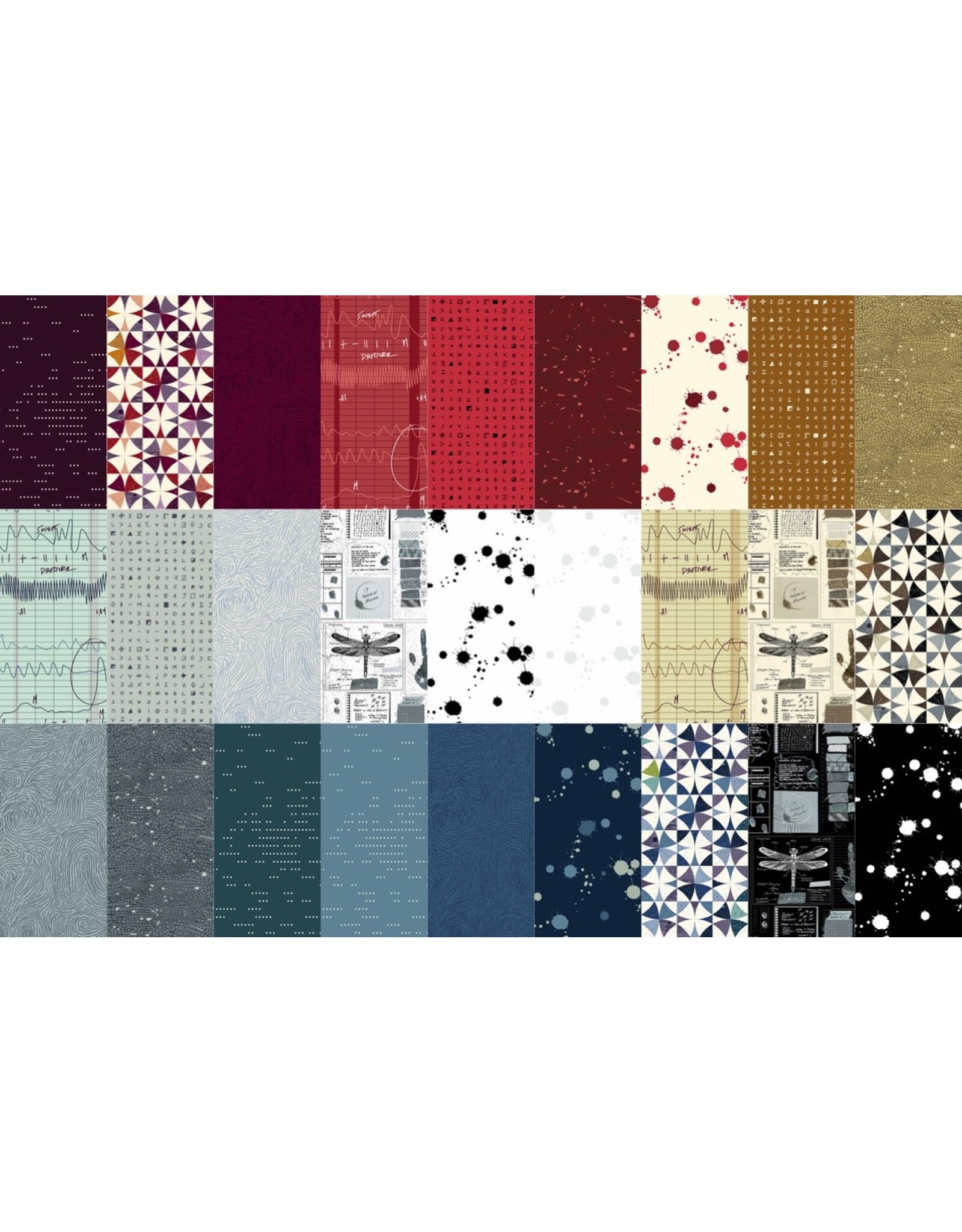 Andover Giucy Giuce - Sleuth - Fat Quarter Pakket