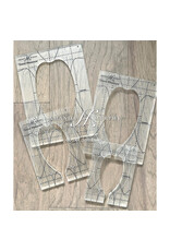 Amanda Murphy - Good Measure Amanda Murphy - Quilting Template - Every Petal Set 1