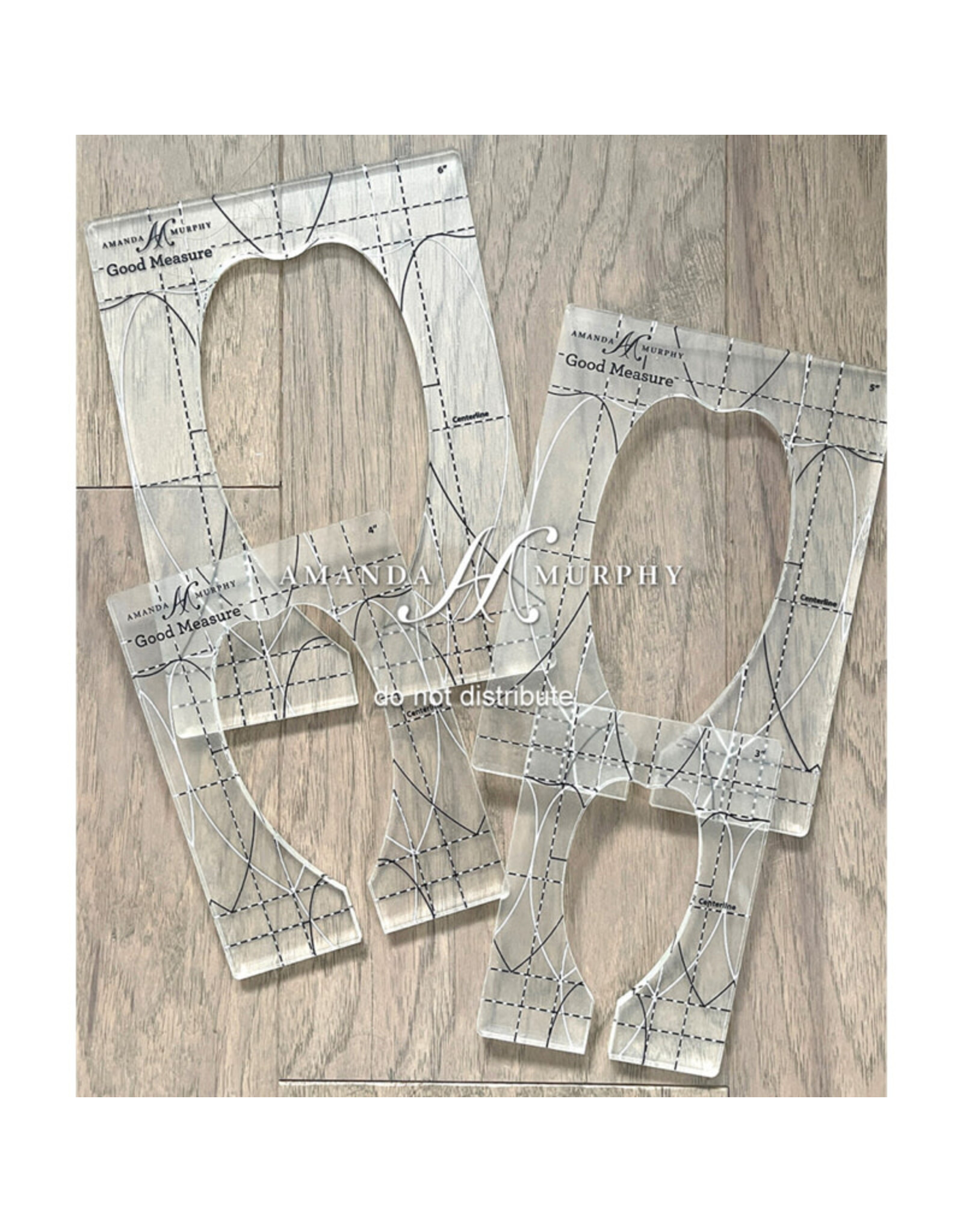 Amanda Murphy - Good Measure Amanda Murphy - Quilting Template - Every Petal Set 1