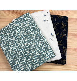 Origami - Fat Quarter bundle - Teal