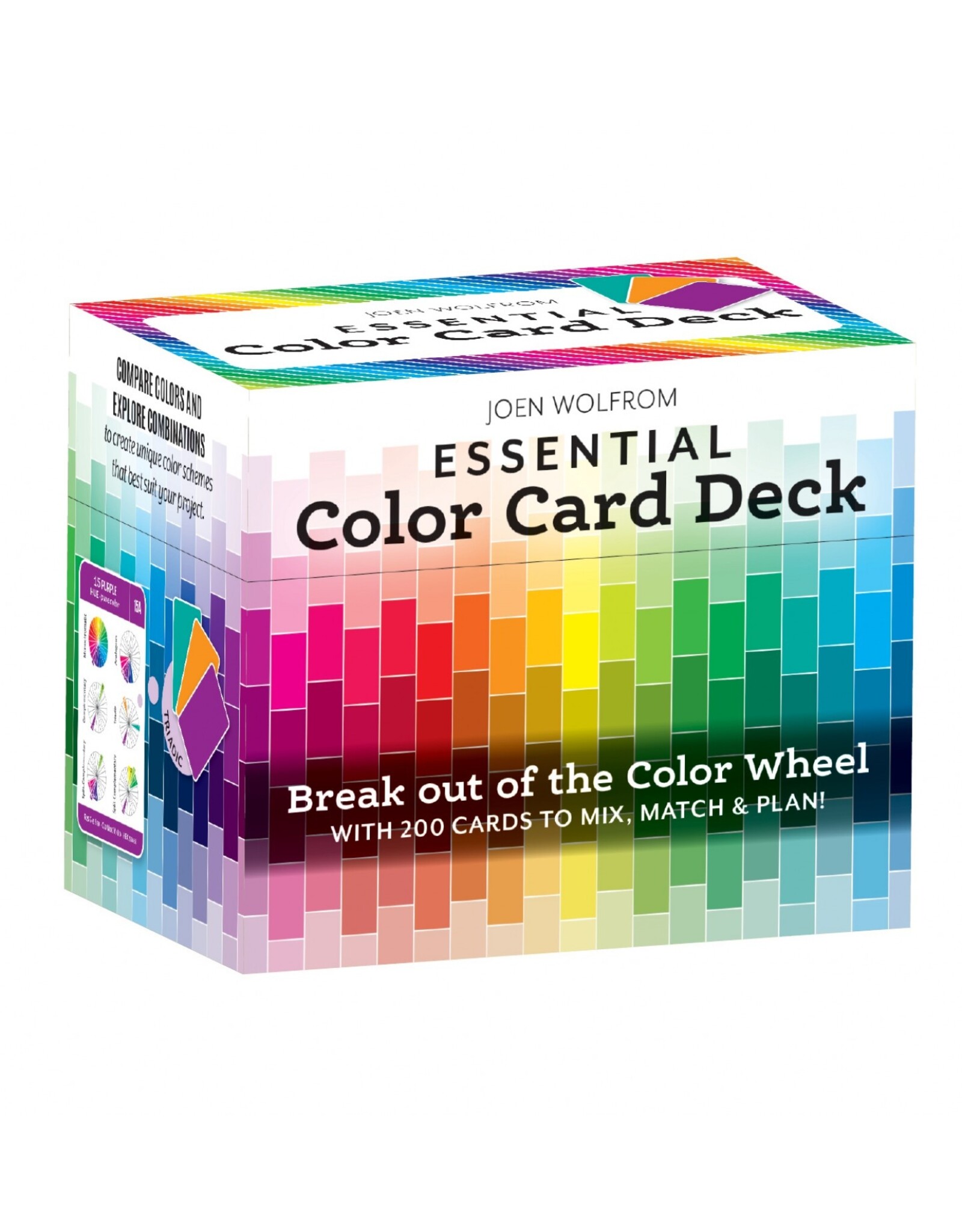 CT Publishing Joen Wolfrom - Essential Color Card Deck - 200 color cards