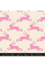 Ruby Star Society Sarah Watts - Backyard - Bunny Run Flamingo - RS208711