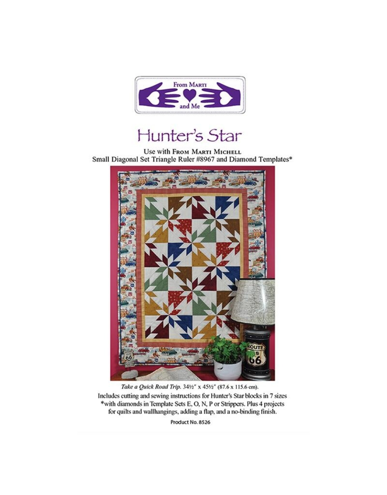 Marti Michell From Marti and Me - Hunter's Star - pattern no. 8526