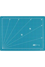 Restyle Self Healing Cutting Mat - for rotary cutter - A4 - 30 x 22 cm - Turquoise