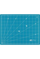 Restyle Self Healing Cutting Mat - for rotary cutter - A4 - 30 x 22 cm - Turquoise