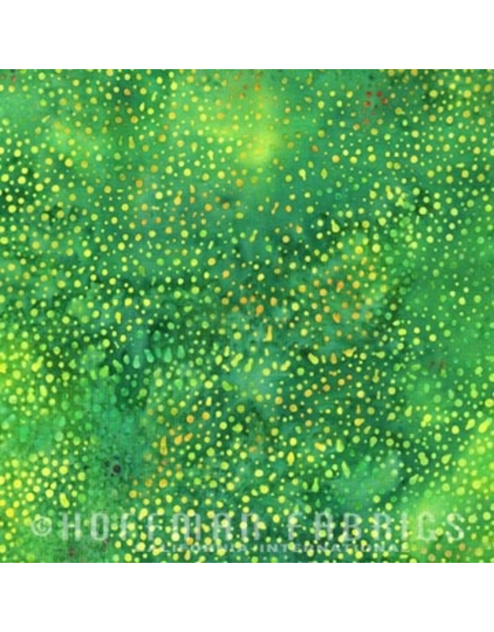 Hoffman Hoffman Batiks - Bali Dots - Grass - 885-115