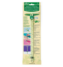 Clover Nancy Zieman - 5-in-1 Sliding Gauge - Super Size