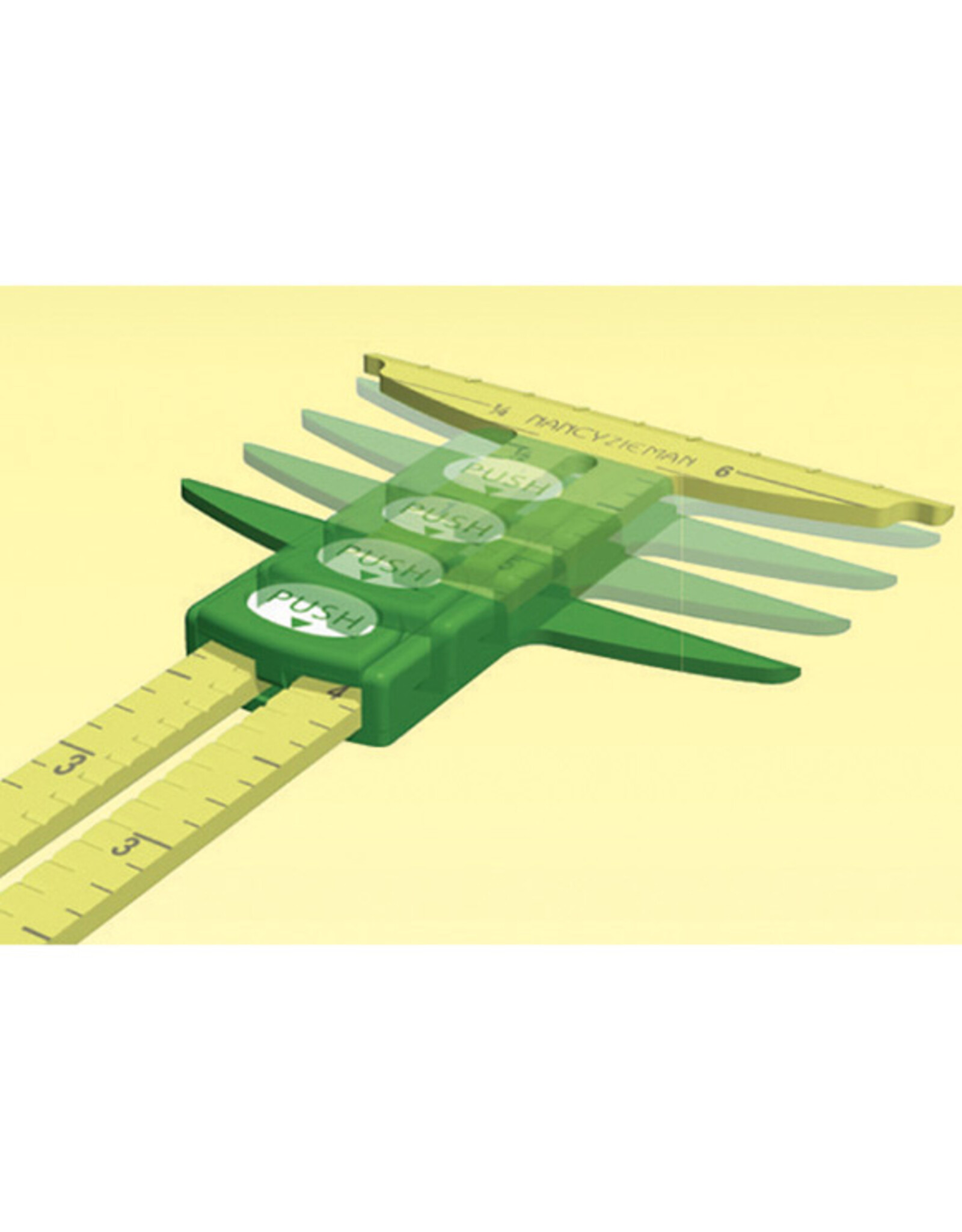 Clover Nancy Zieman - 5-in-1 Sliding Gauge - Super Size