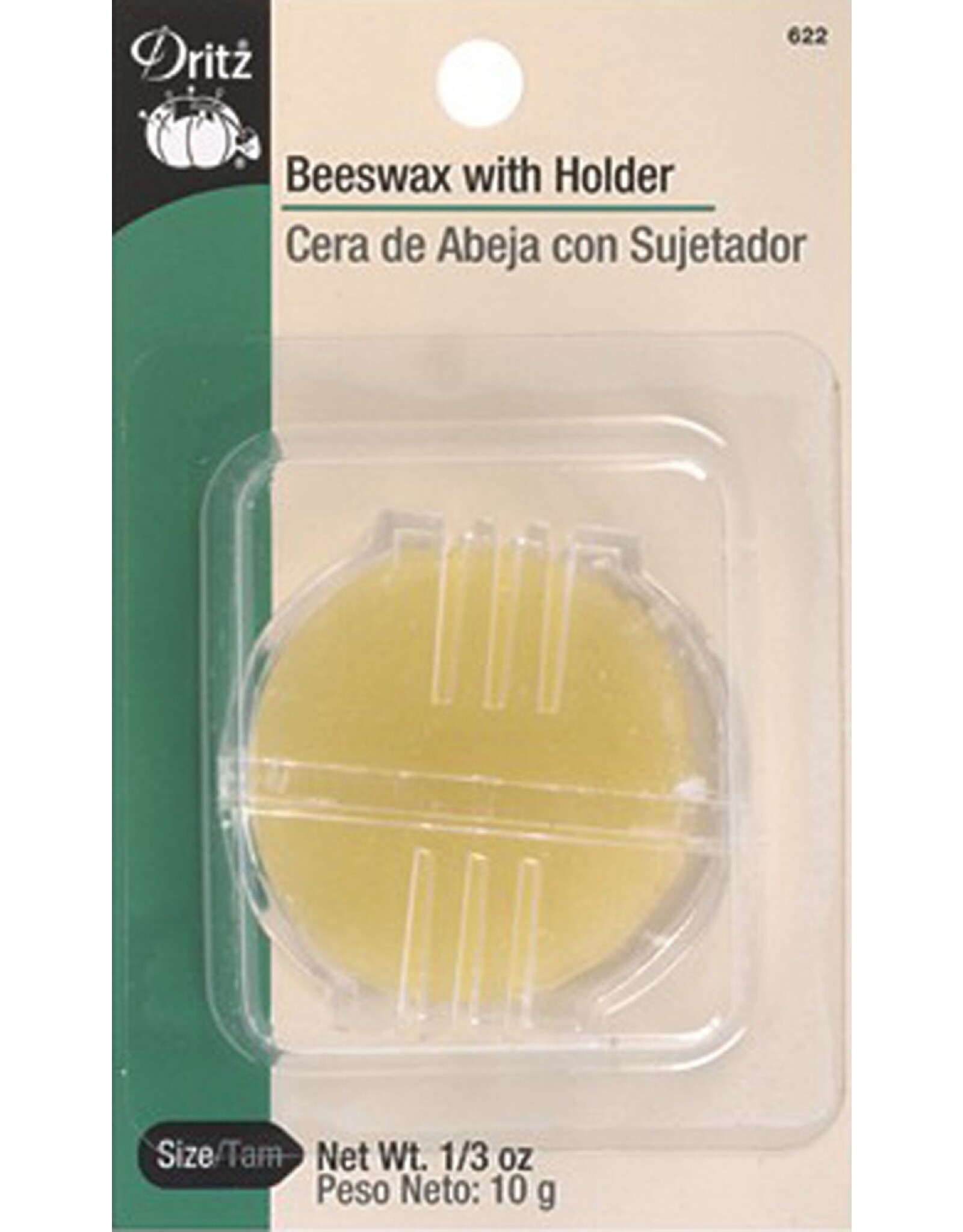 Dritz Dritz - Beeswax - with Holder - to make thread stronger and smoother