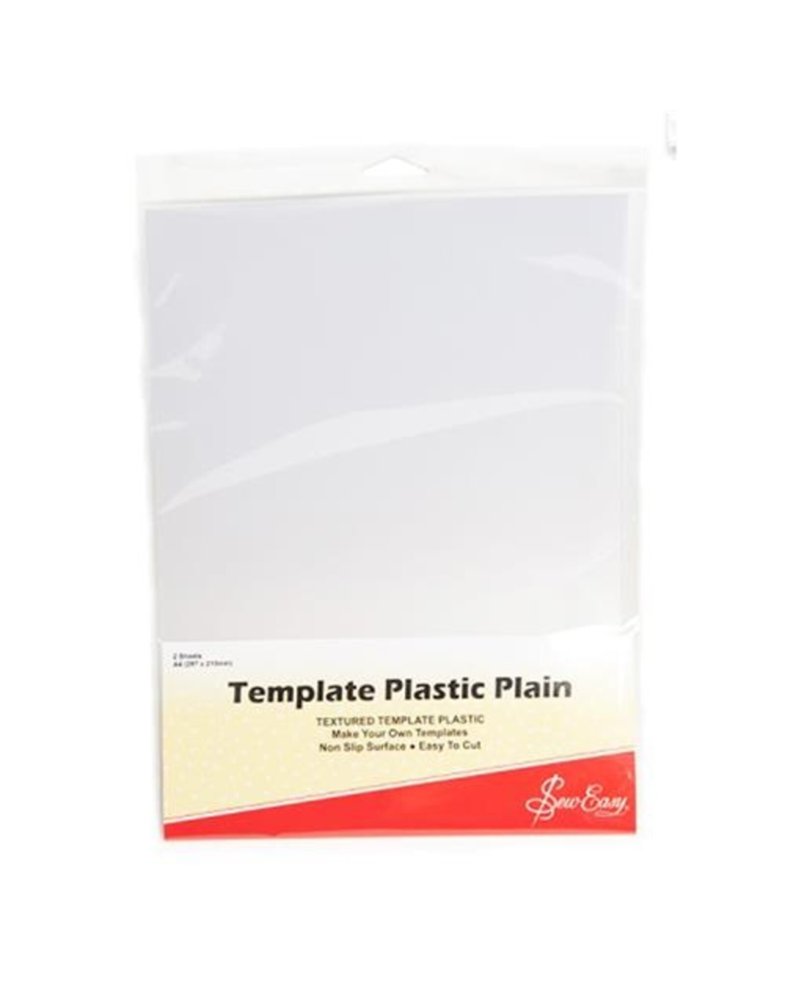 Sew Easy Template Plastic - A4 - 2 stuks