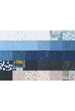 Moda Zen Chic - Bluish - Fat Quarter Bundle