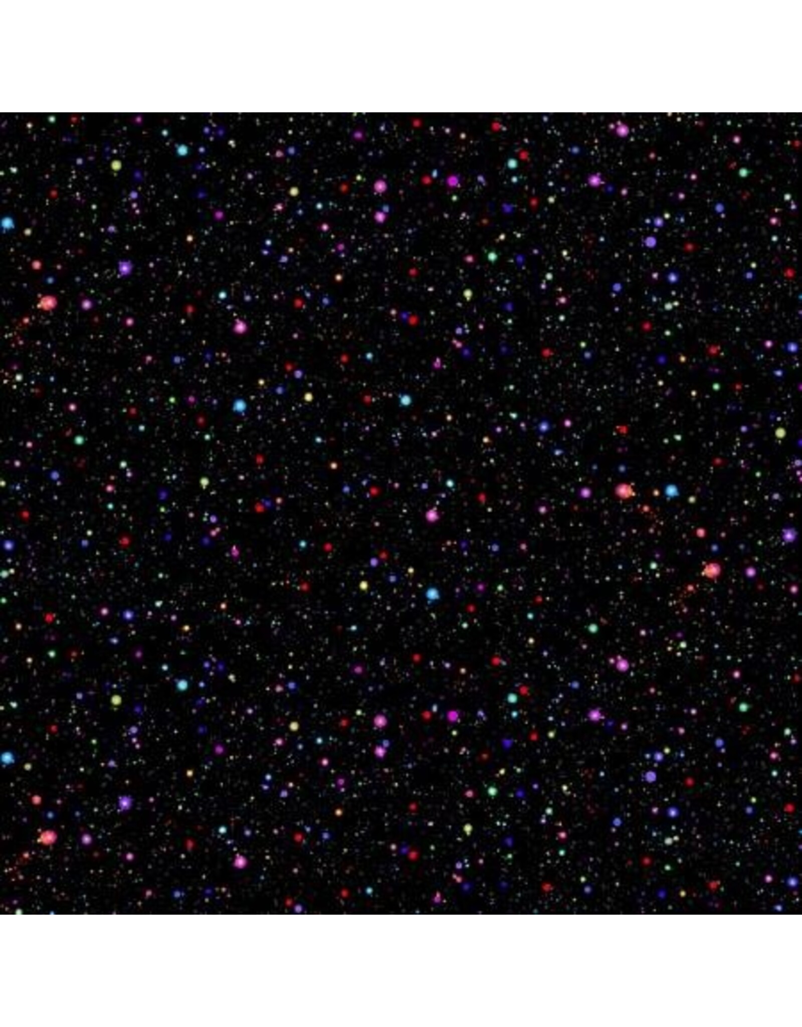 Timeless Treasures Out of This World - Space Out Dots Black - CD1995