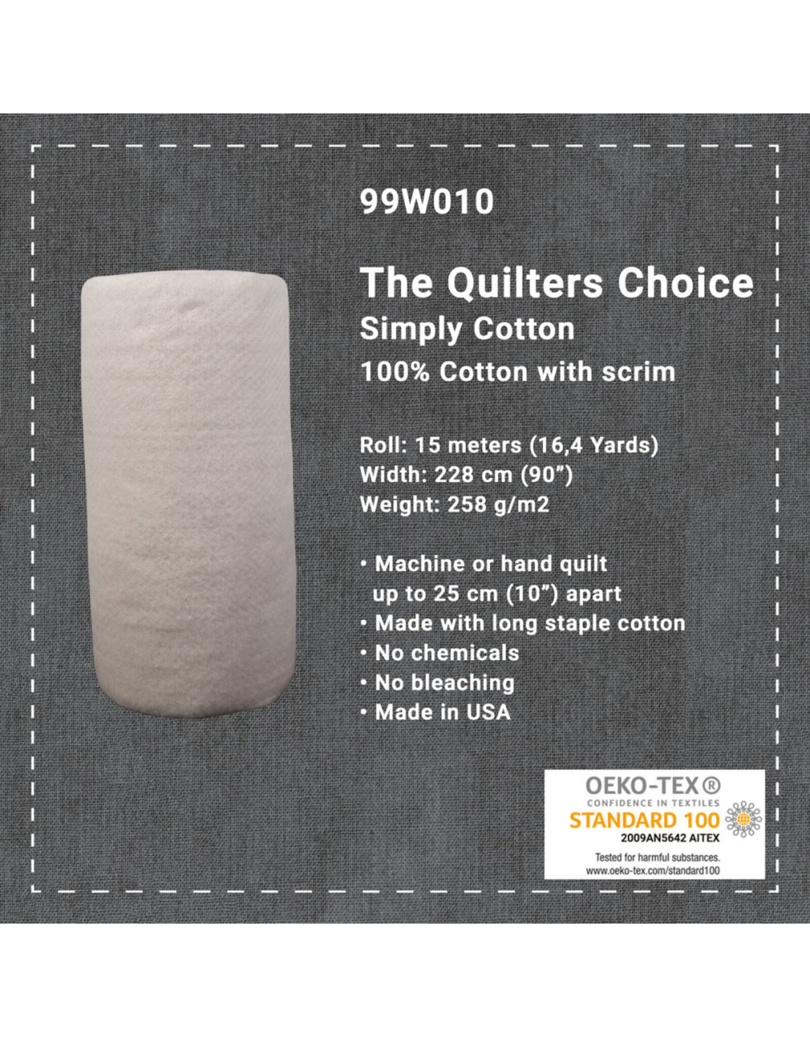 Stof Fabrics The Quilters Choice - Simply Cotton - 10 cm