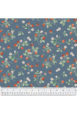 Windham Clare Therese Gray - Robin - Strawberries Denim - 53842-7