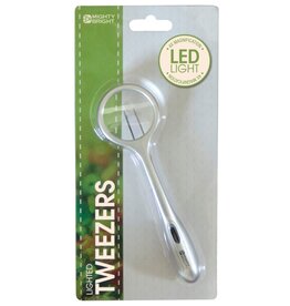 Mighty Bright Tweezers - LED Lighted and Magnifier
