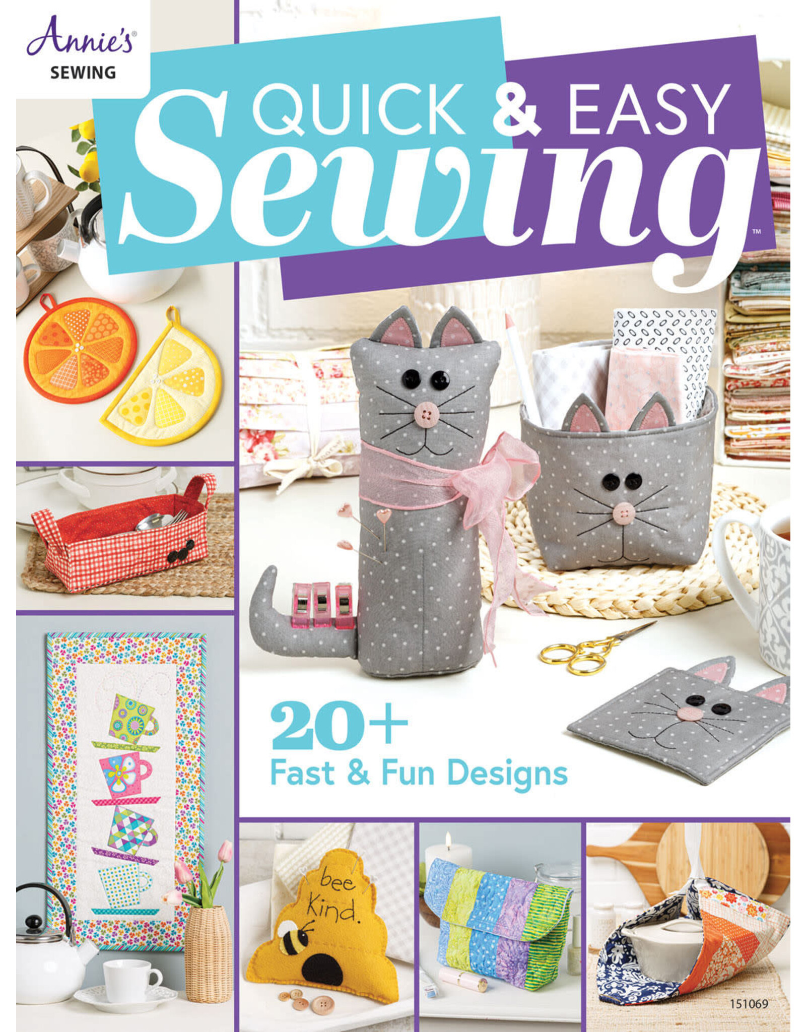 Annie's Annie's Sewing - Quick & Easy Sewing - book with projects